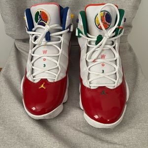 Red Air Jordan 6 Rings